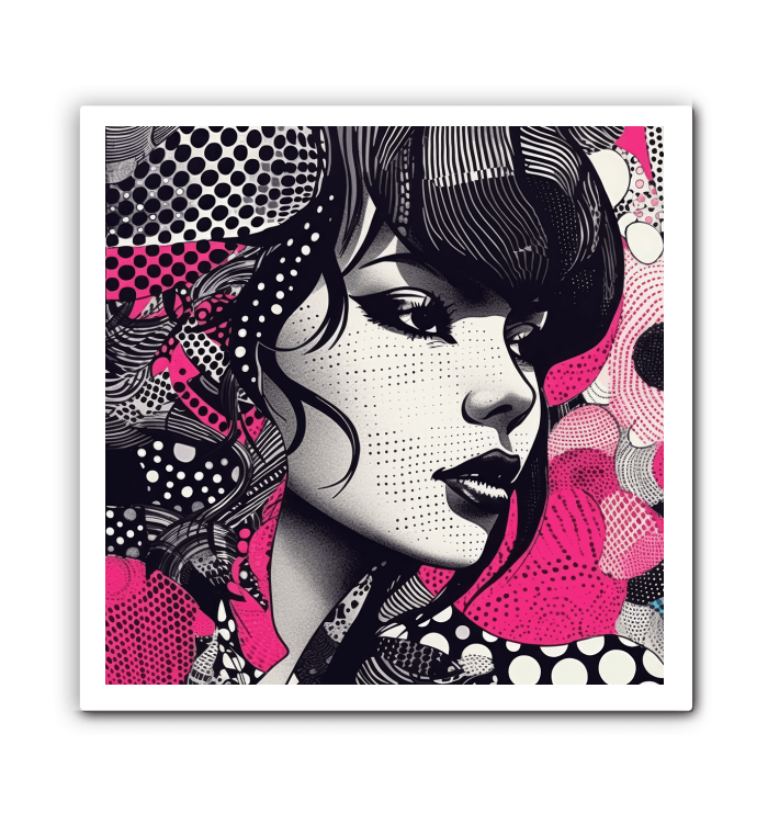 Abstract Line Levity canvas print.