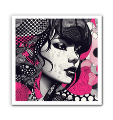 Abstract Line Levity canvas print.
