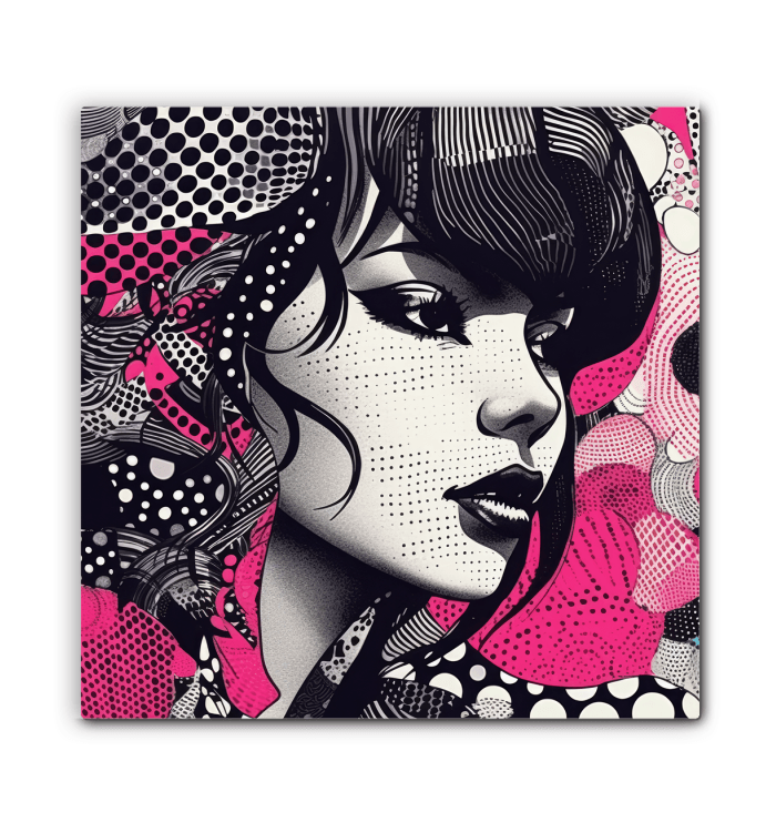 Contemporary Line Levity wall art canvas.