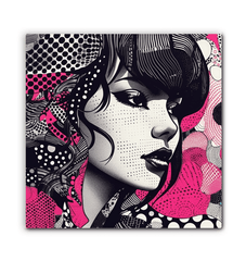 Contemporary Line Levity wall art canvas.