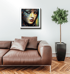Elegant Line Love Wrapped Canvas for Contemporary Homes.