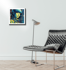 Contemporary Line Luminance canvas wall art.