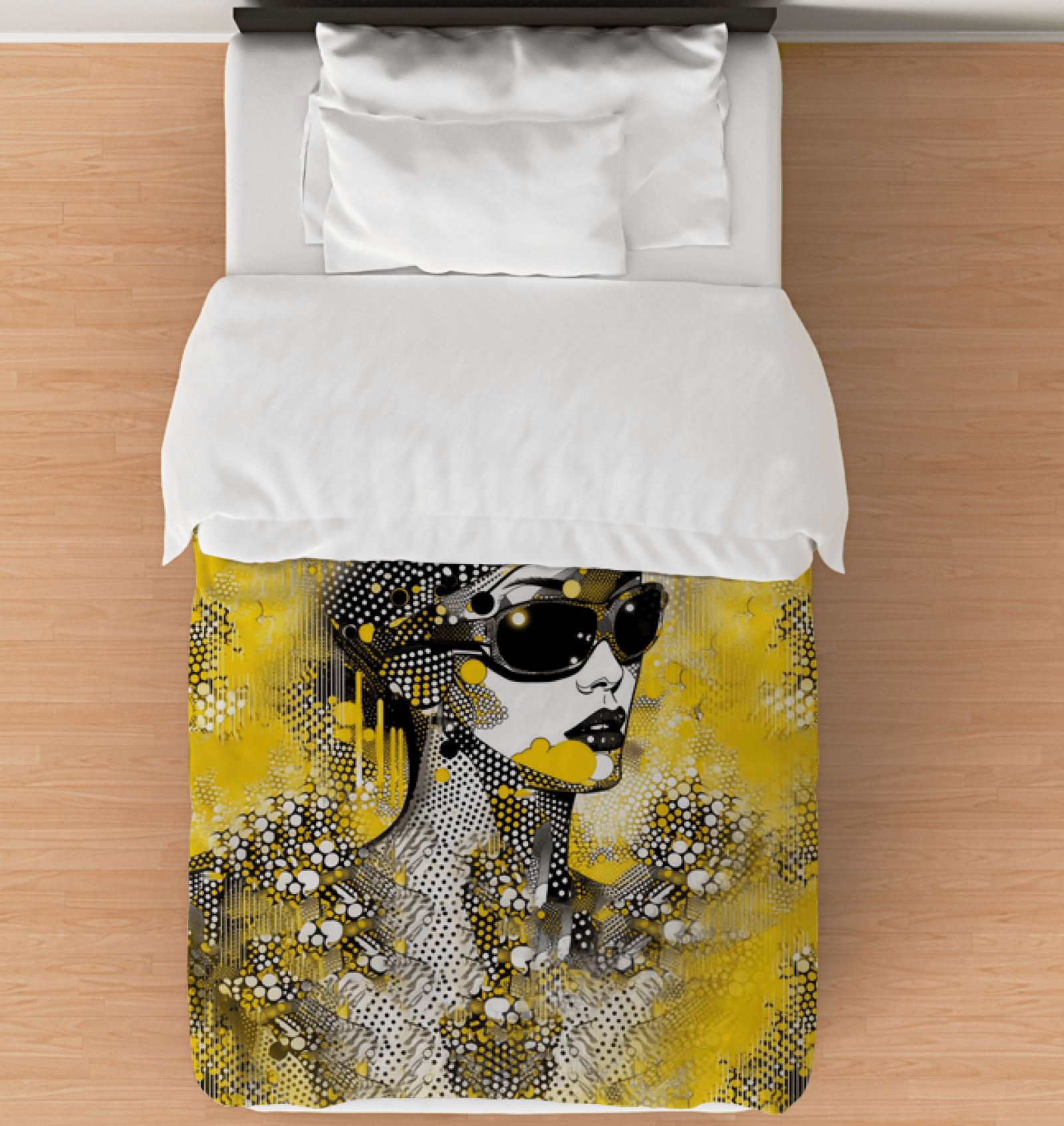 Line Luminosity Duvet Cover - Bedroom Decor