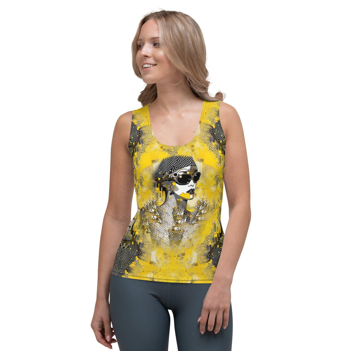 Line Luminosity Sublimation Cut & Sew Tank Top - Beyond T-shirts