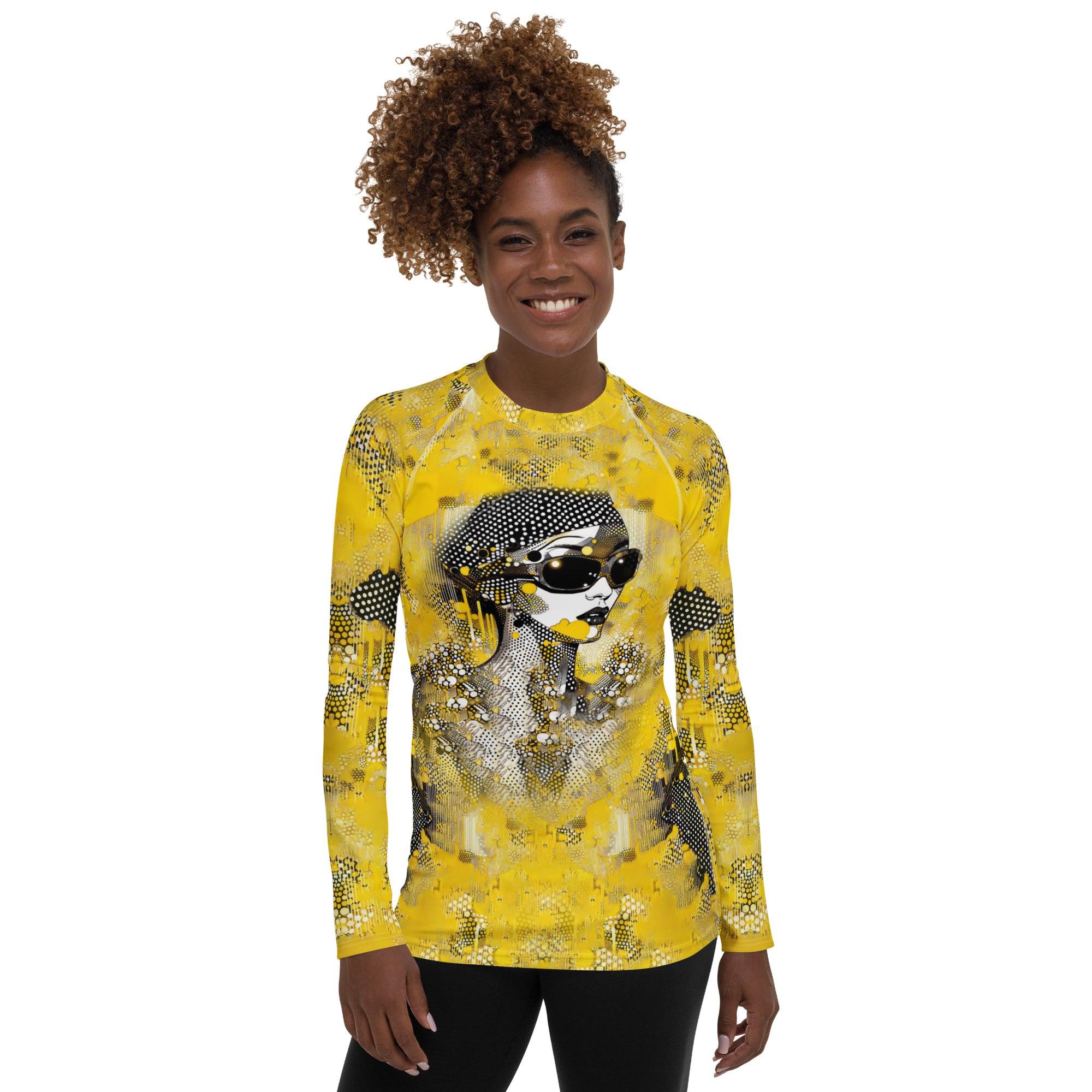 Line Luminosity Women's Rash Guard - Beyond T-shirts