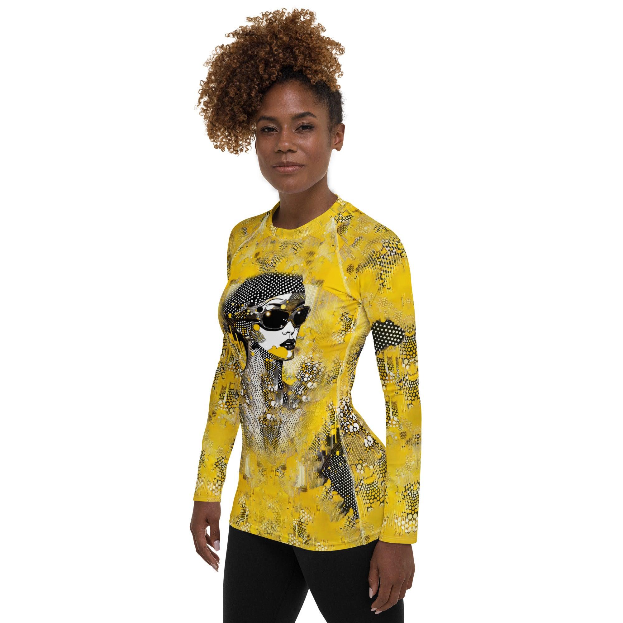 Line Luminosity Women's Rash Guard - Beyond T-shirts