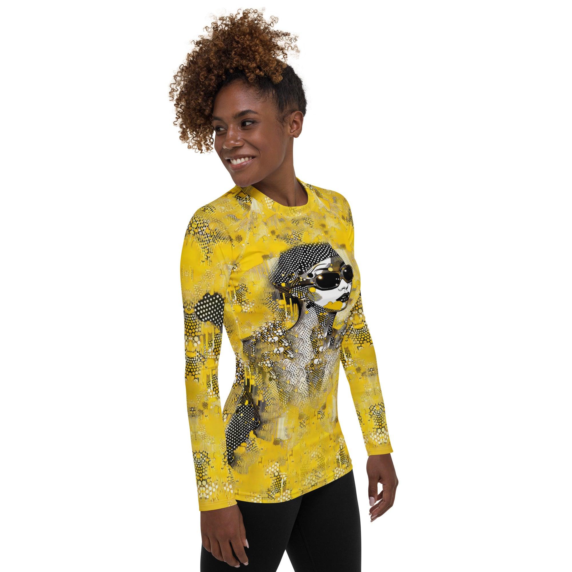 Line Luminosity Women's Rash Guard - Beyond T-shirts