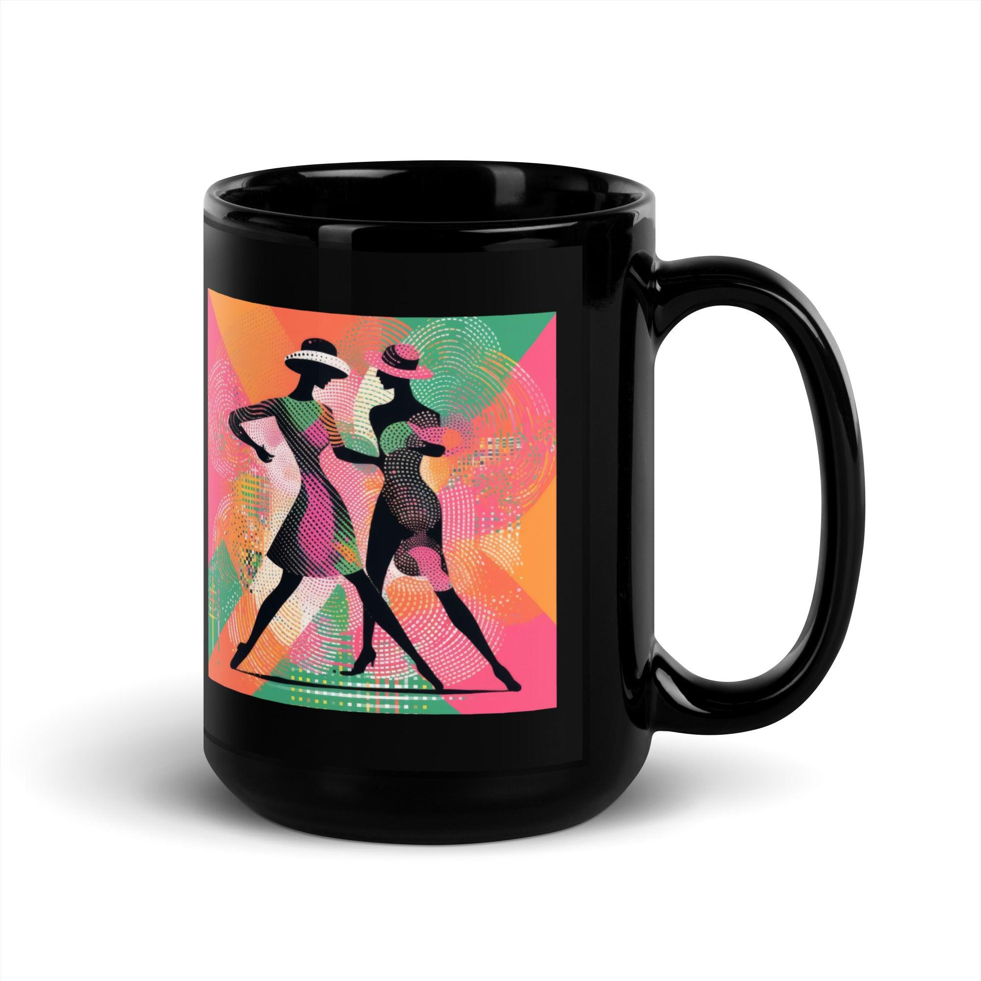 Lyrical Balletic Fashion Black Glossy Mug - Beyond T-shirts