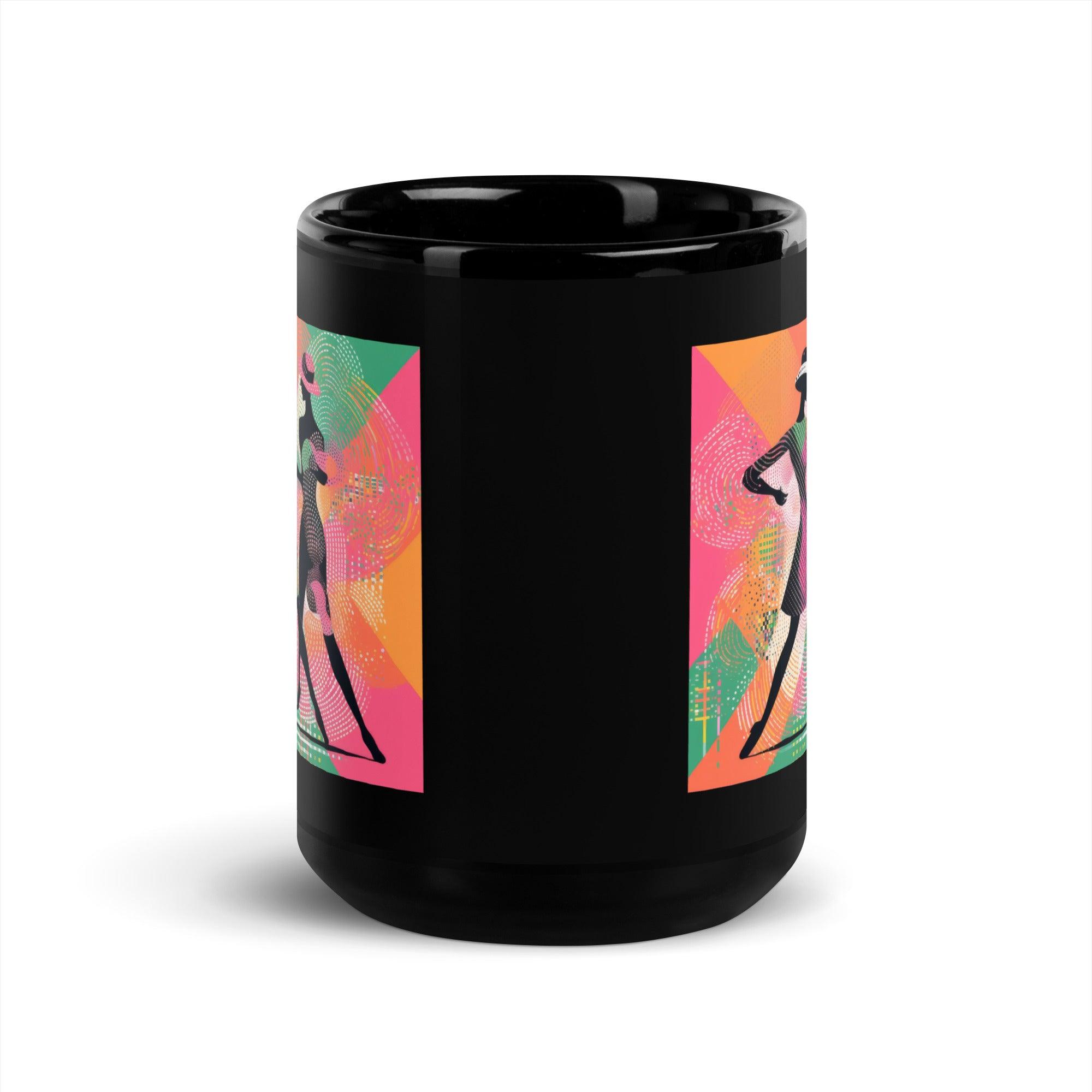 Lyrical Balletic Fashion Black Glossy Mug - Beyond T-shirts