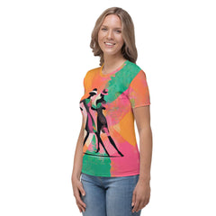 Stylish Lyrical Balletic T-shirt in Casual Setting