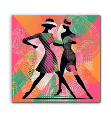 Wrapped Canvas of Balletic Fashion Design