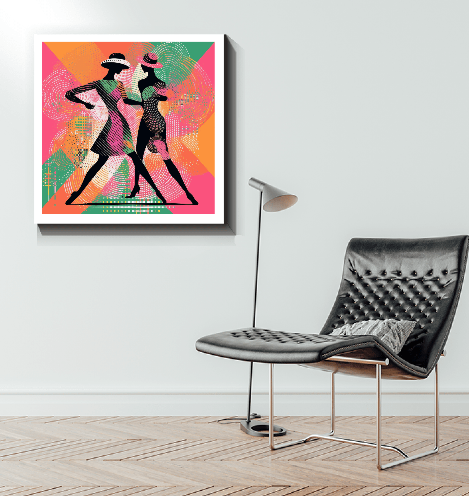 Inspirational Dance Fashion Canvas Art