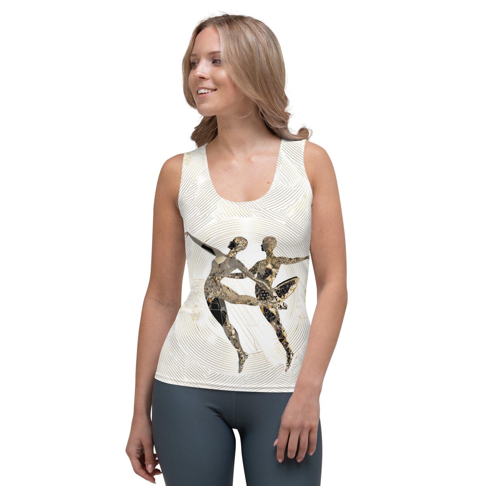 Lyrical Women's Dance Fashion Sublimation Cut & Sew Tank Top - Beyond T-shirts