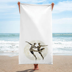 Elegant Lyrical Women's Dance Towel in Fashionable Design