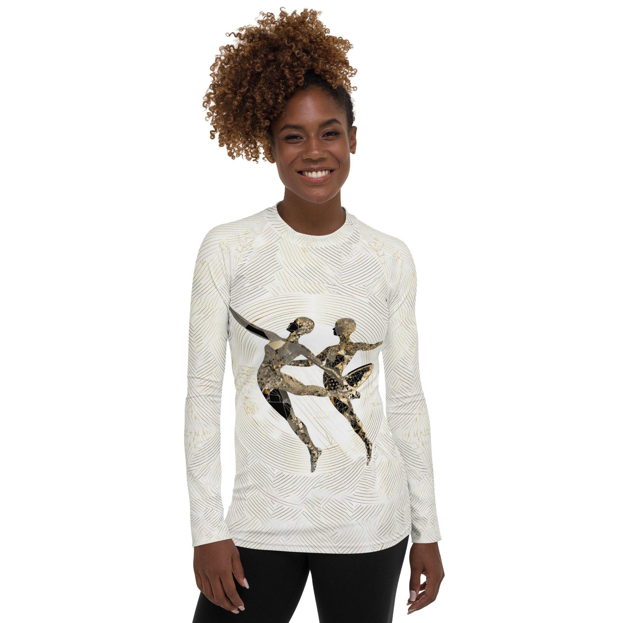 Lyrical Women's Dance Fashion Women's Rash Guard - Beyond T-shirts