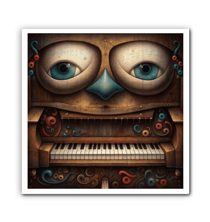 Magical Mosaic Wrapped Canvas - Beyond T-shirts