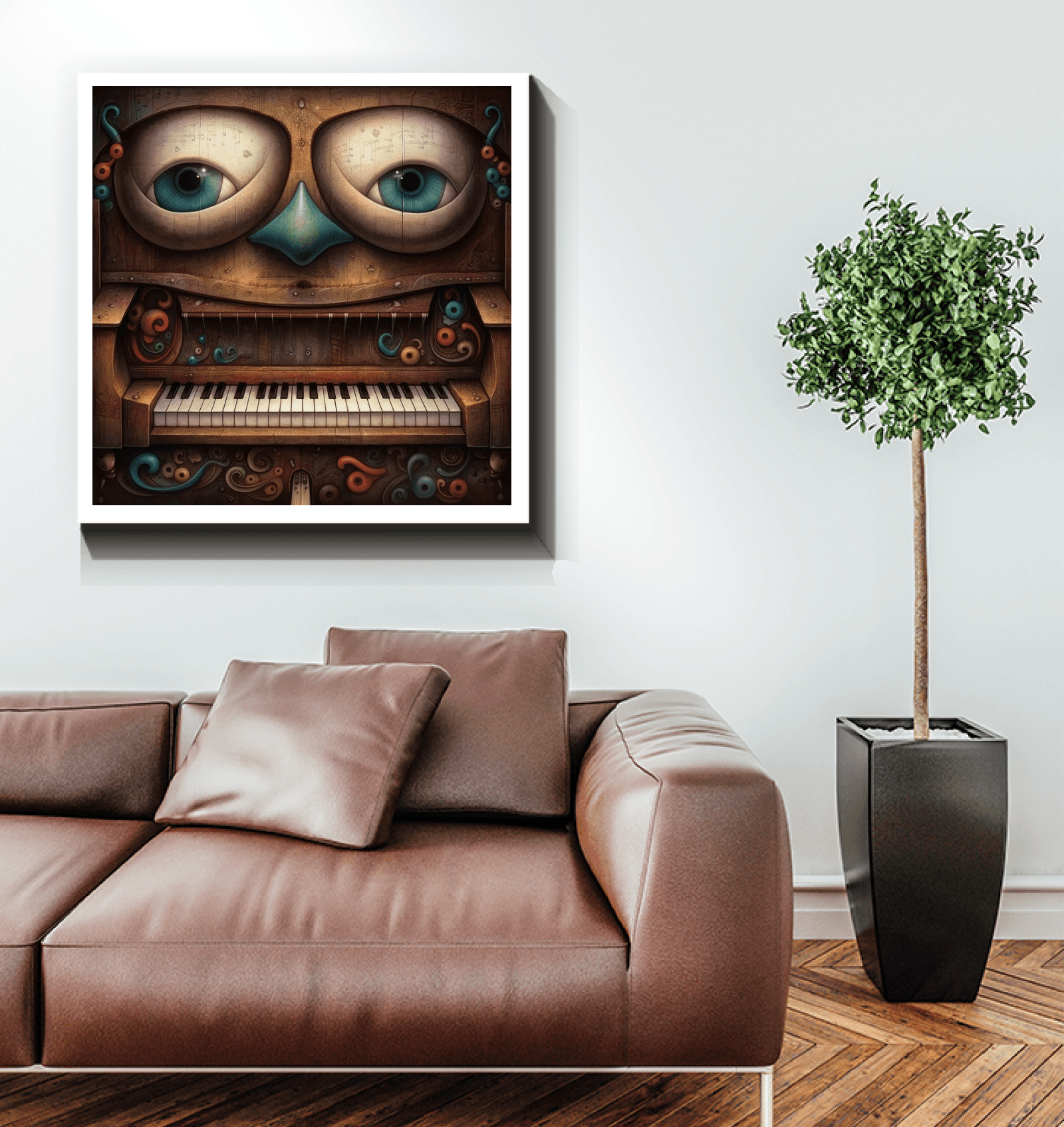 Magical Mosaic Wrapped Canvas - Beyond T-shirts
