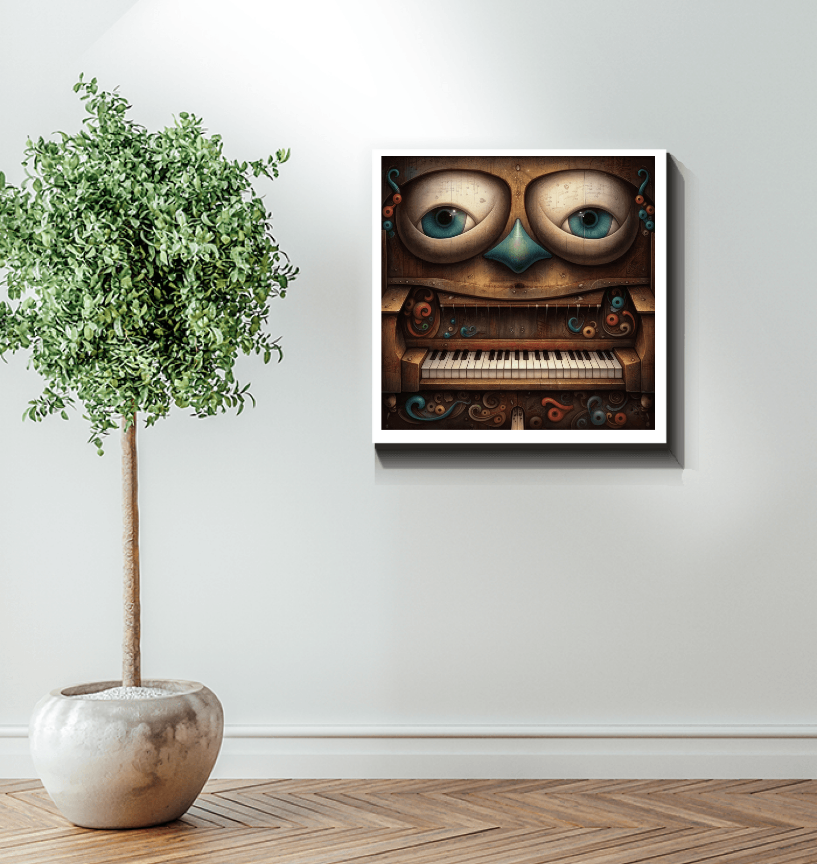 Magical Mosaic Wrapped Canvas - Beyond T-shirts