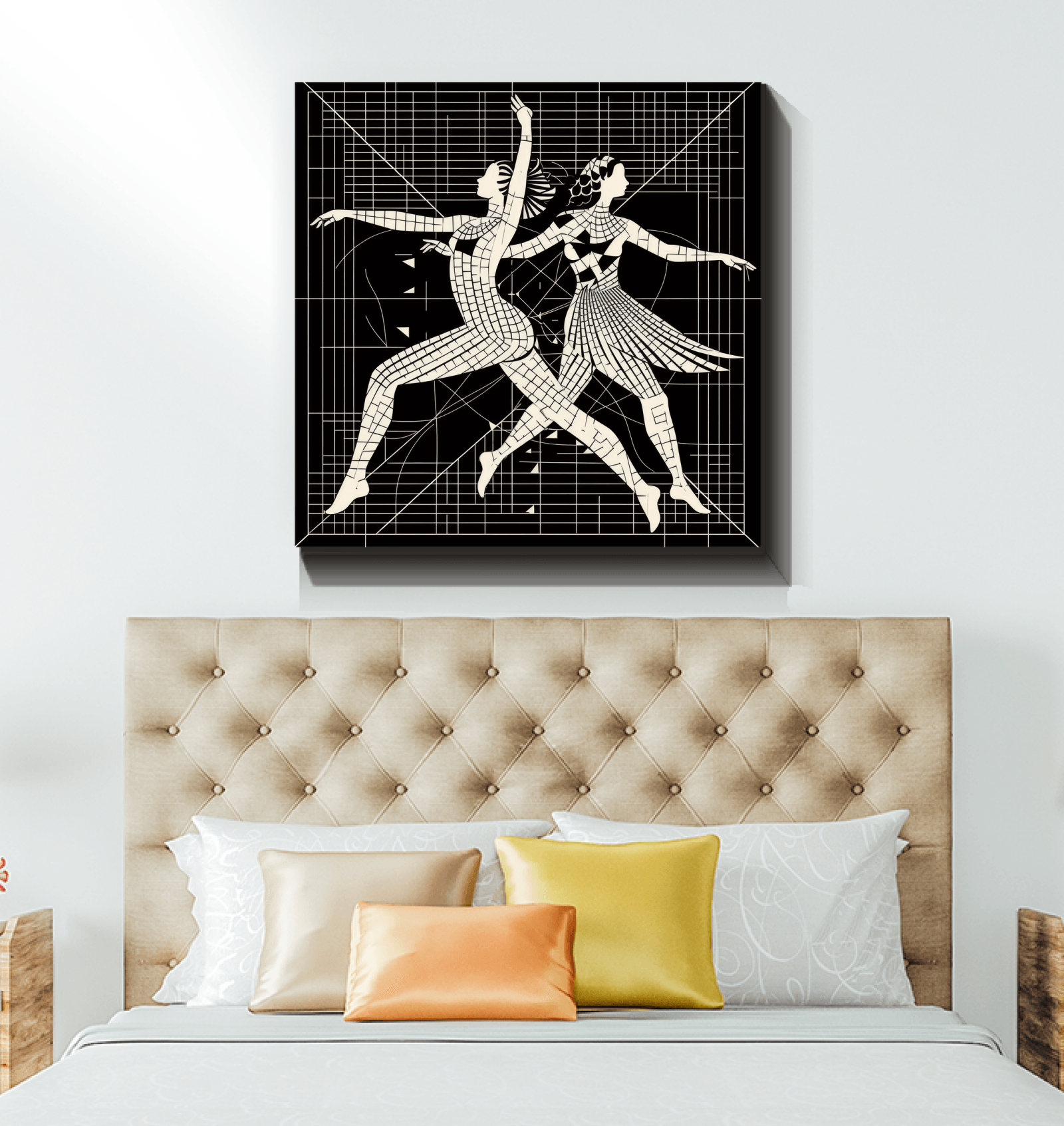 Wrapped Canvas Featuring Balletic Attire