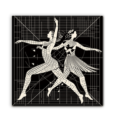 Graceful Dancer Canvas Wall Art