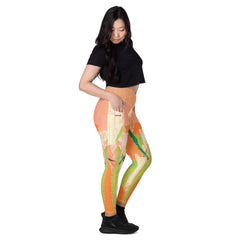 Elegant Majestic women's leggings for dance and fitness.