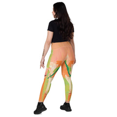 Women's leggings suitable for dance classes and workouts.