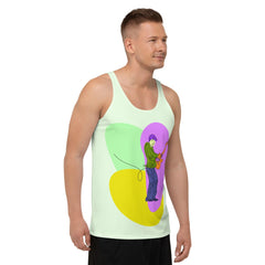 Music-Themed Tank Top for Men and Women
