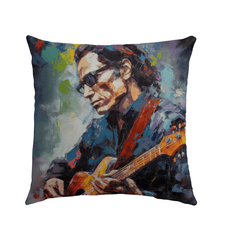 Melodic Maestro Outdoor Pillow - Beyond T-shirts