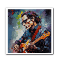 Melodic Maestro Wrapped Canvas - Beyond T-shirts