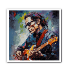 Melodic Maestro Wrapped Canvas - Beyond T-shirts