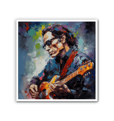 Melodic Maestro Wrapped Canvas - Beyond T-shirts