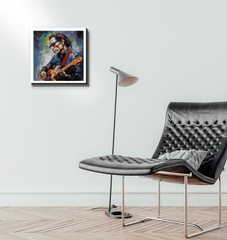 Melodic Maestro Wrapped Canvas - Beyond T-shirts