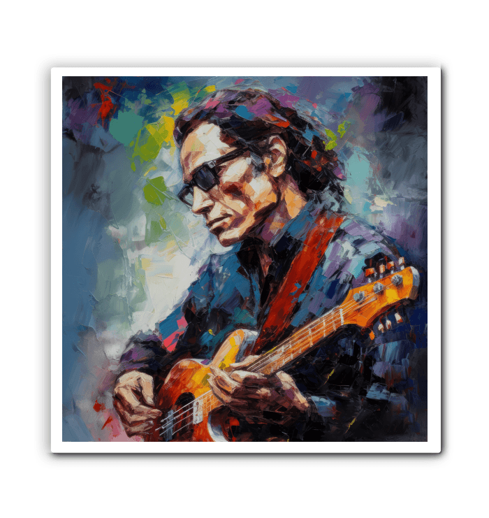 Melodic Maestro Wrapped Canvas - Beyond T-shirts