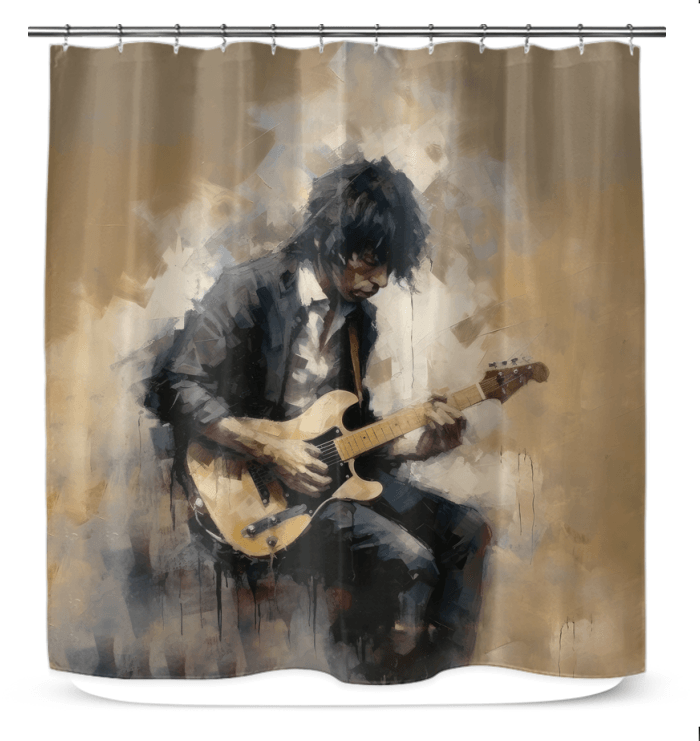 Melodic Marvel Shower Curtain - Beyond T-shirts