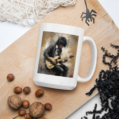 Melodic Marvel White Glossy Mug - Beyond T-shirts