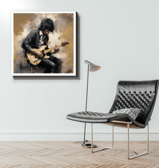 Melodic Marvel Wrapped Canvas - Beyond T-shirts