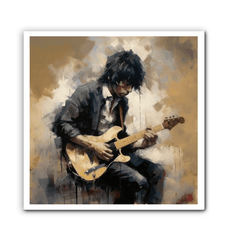 Melodic Marvel Wrapped Canvas - Beyond T-shirts
