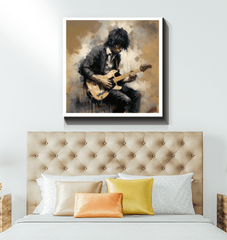 Melodic Marvel Wrapped Canvas - Beyond T-shirts