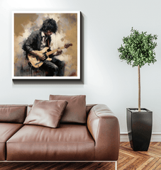 Melodic Marvel Wrapped Canvas - Beyond T-shirts