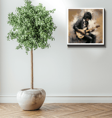 Melodic Marvel Wrapped Canvas - Beyond T-shirts