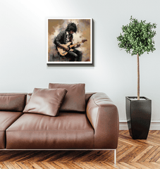 Melodic Marvel Wrapped Canvas - Beyond T-shirts