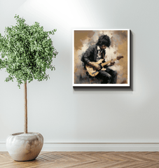 Melodic Marvel Wrapped Canvas - Beyond T-shirts