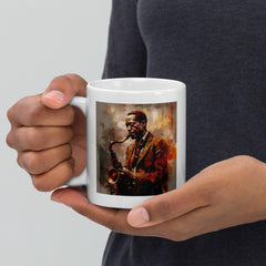 Melodic Masterpiece White glossy mug - Beyond T-shirts