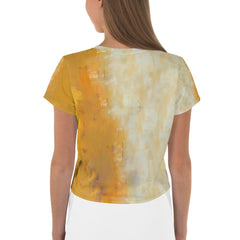 Melodic Mastery All-Over Print Crop Tee - Beyond T-shirts