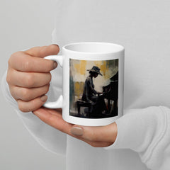 Melodic Mirage White glossy mug - Beyond T-shirts