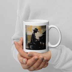 Melodic Mirage White glossy mug - Beyond T-shirts