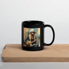 Melodic Movements Black Glossy Mug - Beyond T-shirts