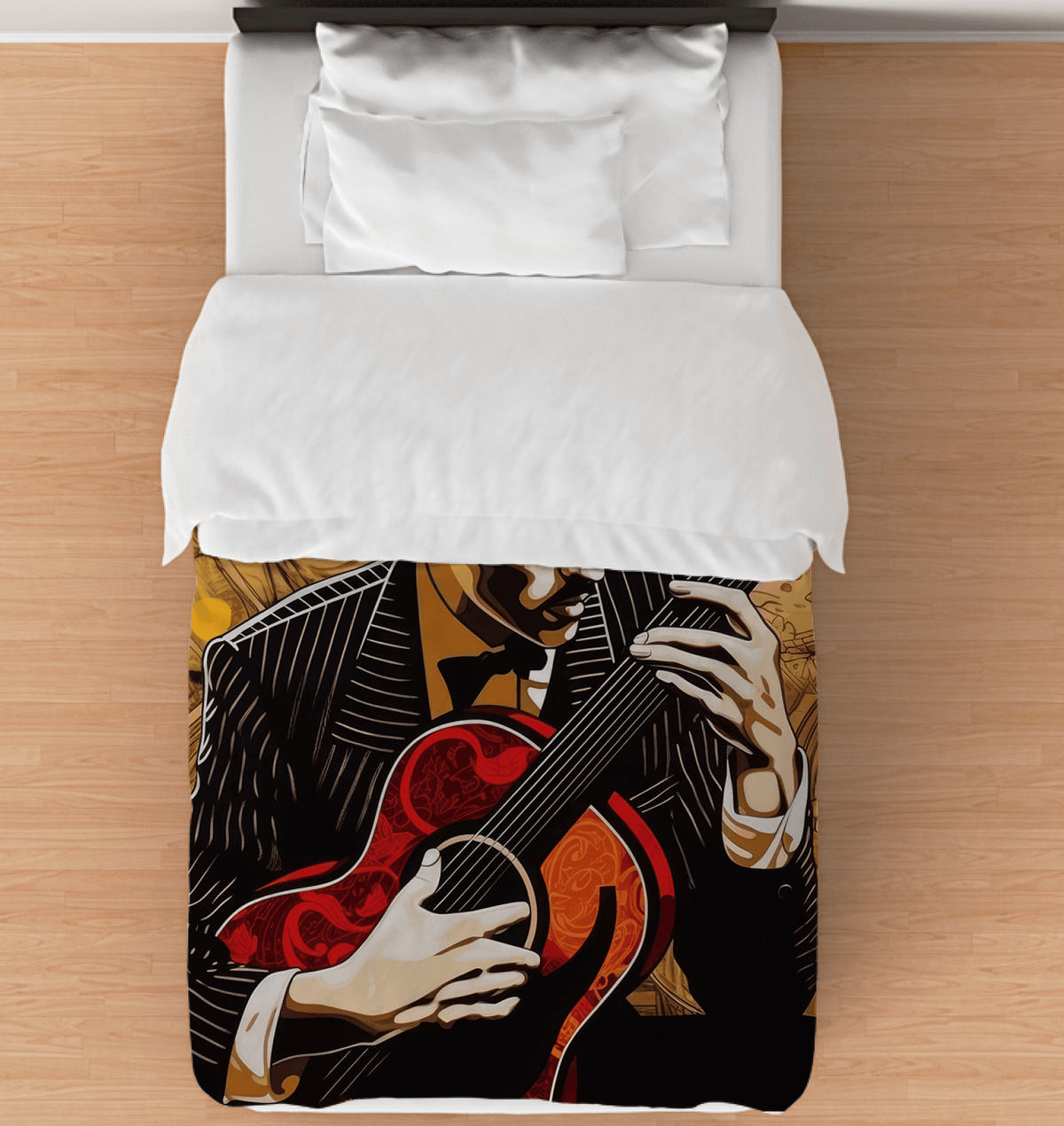 Melodies Carry Us Home Comforter - Twin - Beyond T-shirts