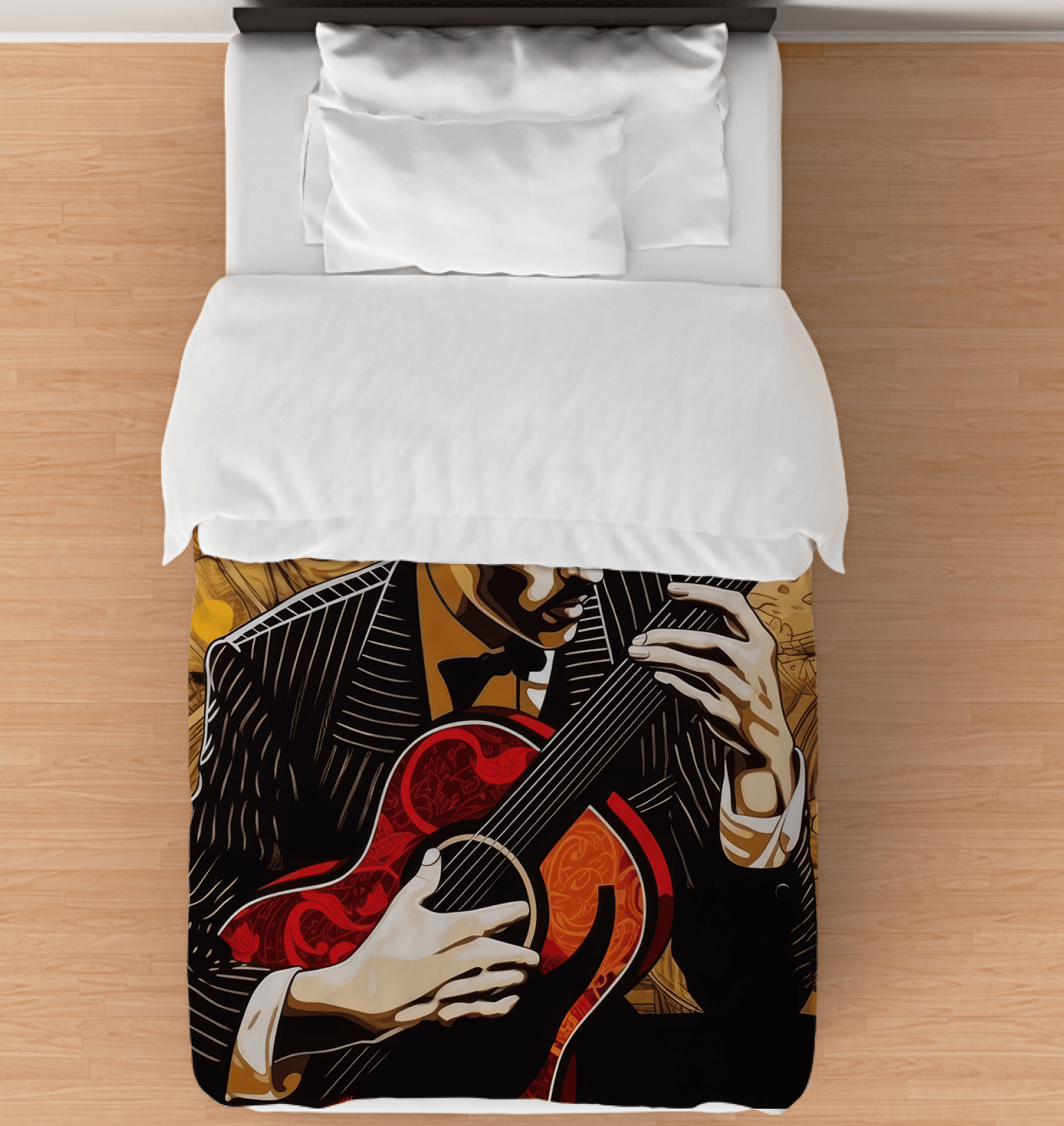 Melodies Carry Us Home Duvet Cover - Beyond T-shirts