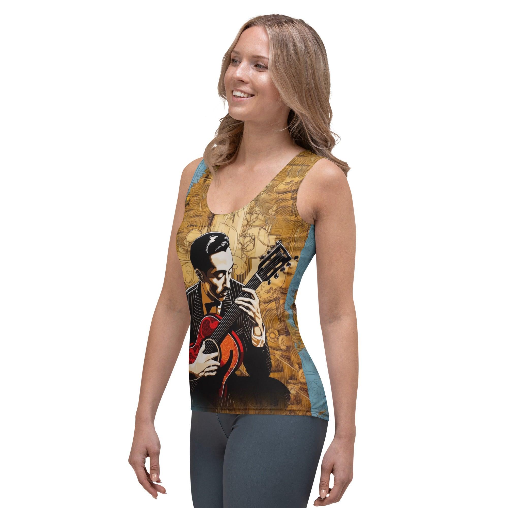 TopTop Sublimation Tank Top - Music Lover Fashion